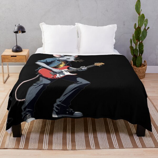 Item preview, Rock guitarist rat designed and sold by Artbellachi.