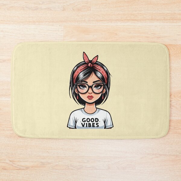 Item preview, Good Vibes Serious Girl designed and sold by ARkitekLO.