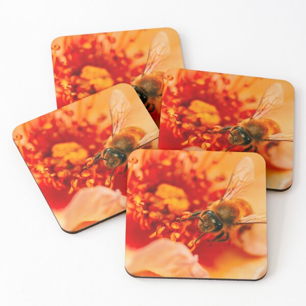 Item preview, European Honey Bee Pollinating designed and sold by robdwildlife.