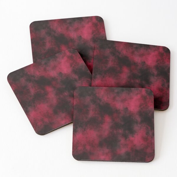 Item preview, Seamless Velvet Texture with Soft, Luxurious Surface in Deep Red and Black designed and sold by seelya83.
