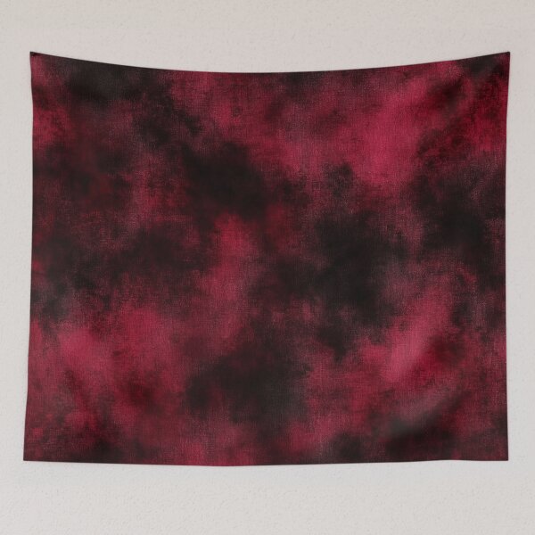 Item preview, Seamless Velvet Texture with Soft, Luxurious Surface in Deep Red and Black designed and sold by seelya83.