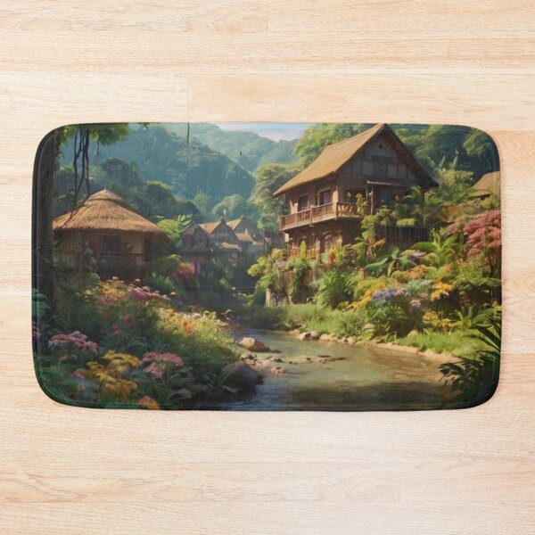Item preview, Riverside Charm in the Enchanted Forest designed and sold by BlareBlare.