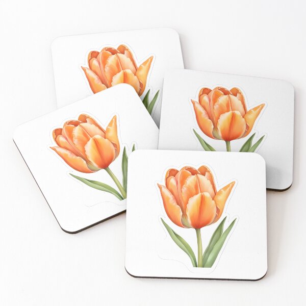 Item preview, Orange Tulip designed and sold by HOMETOWN86.