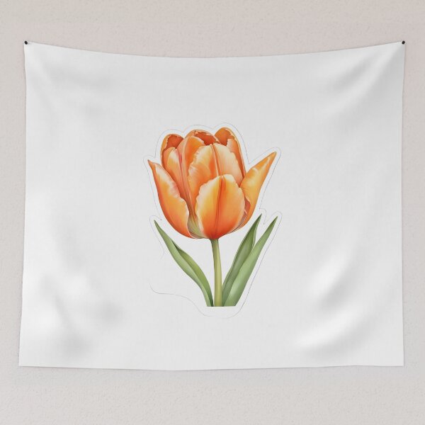 Item preview, Orange Tulip designed and sold by HOMETOWN86.