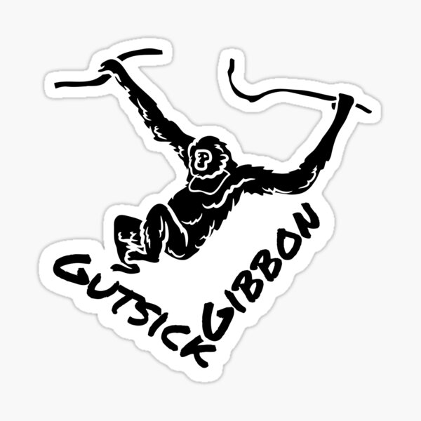 Artikel-Vorschau von Mutkranker Gibbon, designt und verkauft von eidramesh.