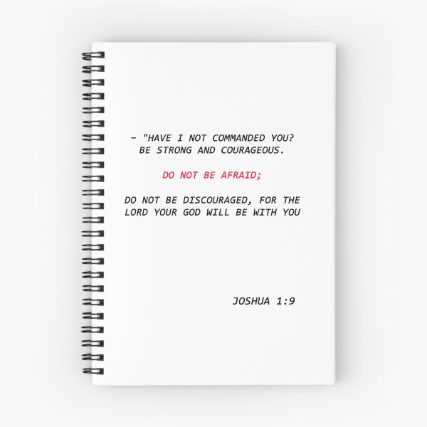 Item preview, Joshua 1:9 designed and sold by Vicktorino.