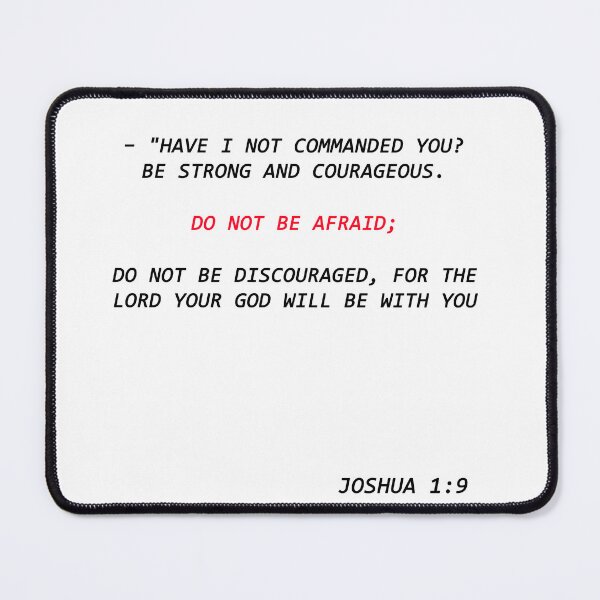 Item preview, Joshua 1:9 designed and sold by Vicktorino.