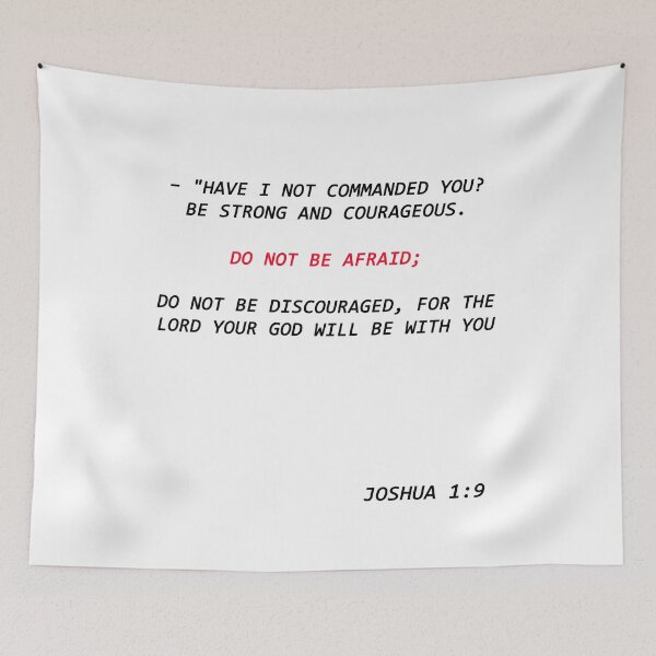 Item preview, Joshua 1:9 designed and sold by Vicktorino.