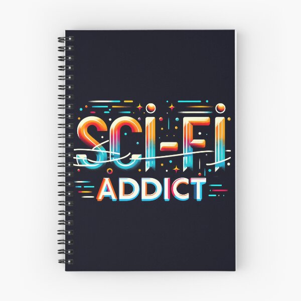 Item preview, Sci-fi addict, typography designed and sold by maxmaj.