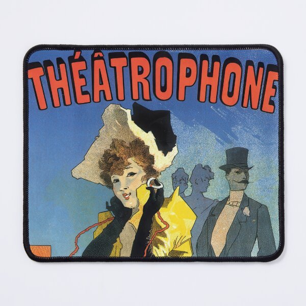 Item preview, Théâtrophone - Vintage Advertising Poster by Jules Chéret designed and sold by digitalvintage.