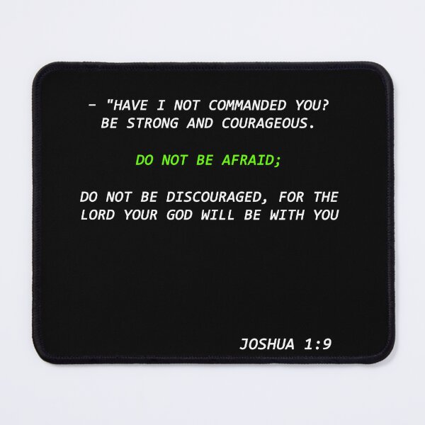 Item preview, Joshua 1:9 designed and sold by Vicktorino.