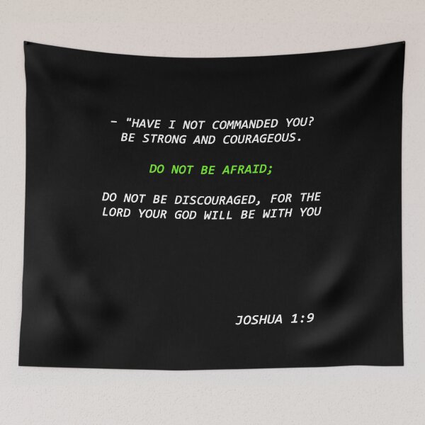 Item preview, Joshua 1:9 designed and sold by Vicktorino.
