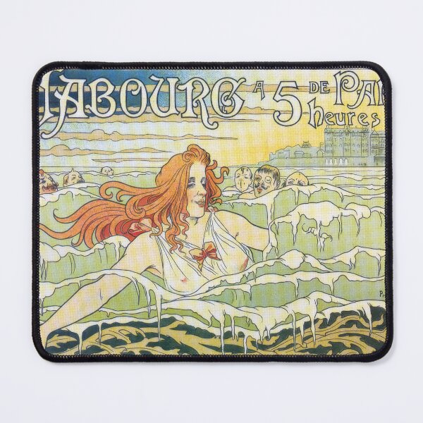 Item preview, Cabourg à 5 Heures de Paris - Vintage Travel Poster by Privat-Livemont designed and sold by digitalvintage.