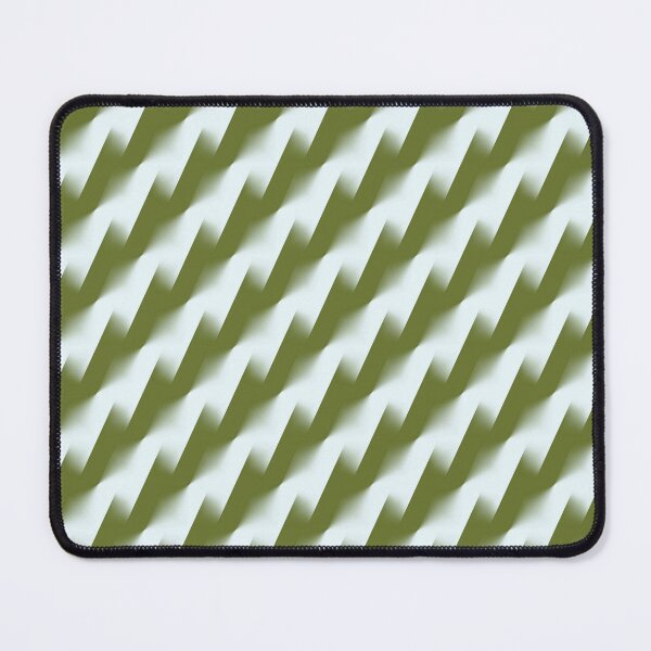 Item preview, Diagonal Stripe Stepped Zig Zag Pattern Gradient Dull Green designed and sold by taiche.