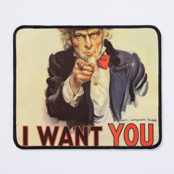 Item preview, I Want You for U.S. Army - Iconic Uncle Sam Recruitment Poster by James Montgomery Flagg designed and sold by digitalvintage.