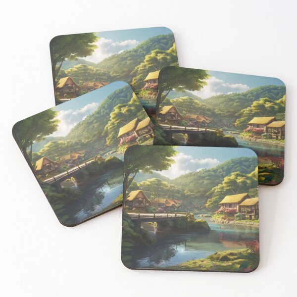 Item preview, Tranquil Days in the Magical Village designed and sold by BlareBlare.