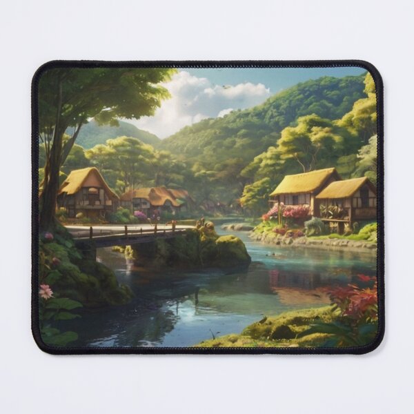Item preview, Tranquil Days in the Magical Village designed and sold by BlareBlare.