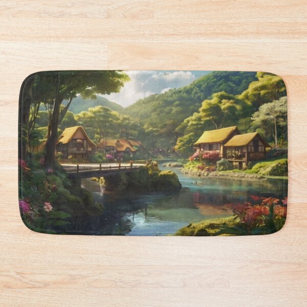 Item preview, Tranquil Days in the Magical Village designed and sold by BlareBlare.