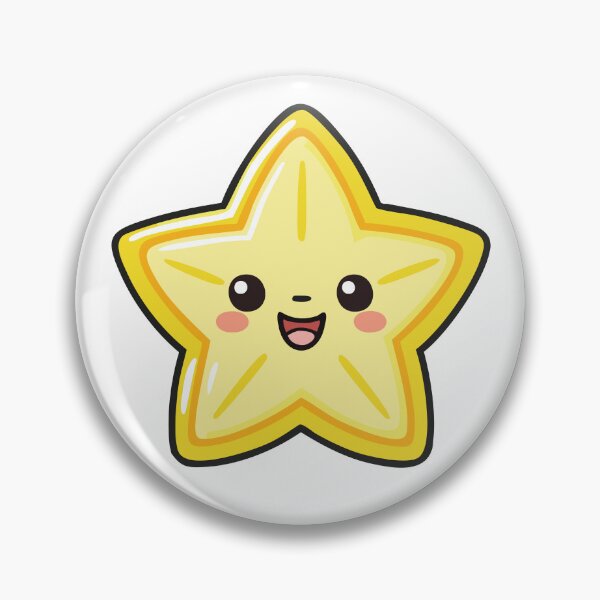 Item preview, StarFruit Kawaii designed and sold by Piwakawaka-CA.