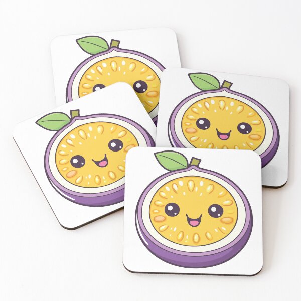 Item preview, Passionfruit Kawaii designed and sold by Piwakawaka-CA.