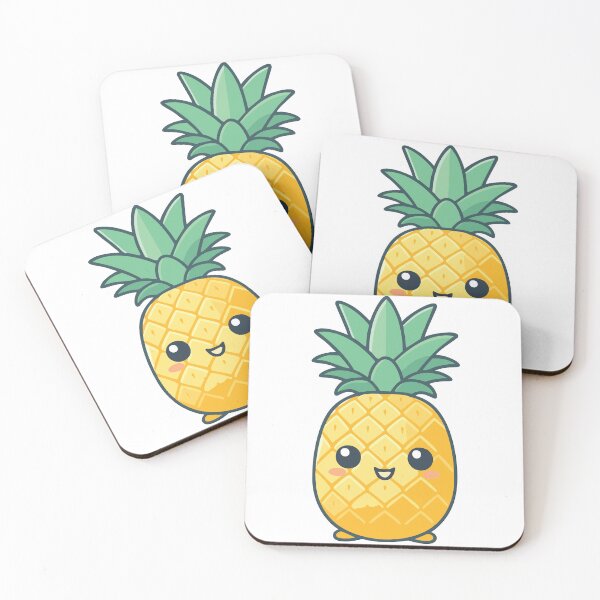 Item preview, Pinapple Fruit Kawaii designed and sold by Piwakawaka-CA.