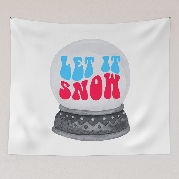 Item preview, Let it snow snow globe designed and sold by LeStudioSHB.