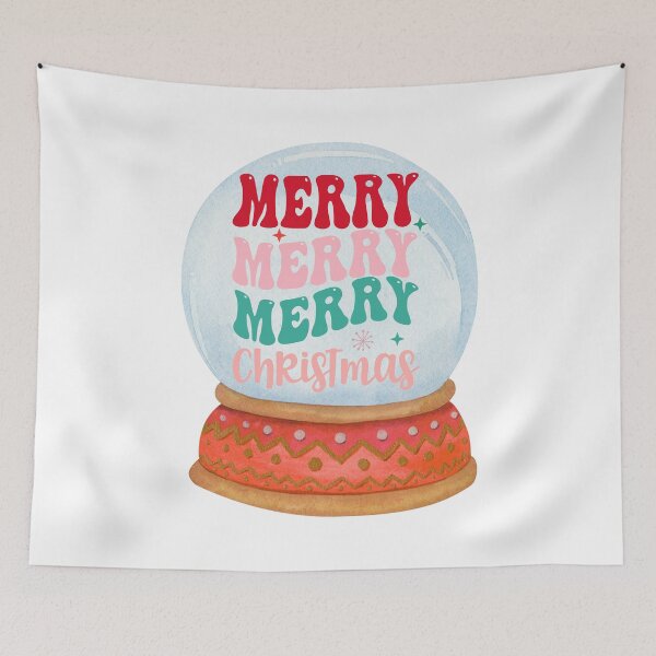 Item preview, Merry Christmas snow globe designed and sold by LeStudioSHB.