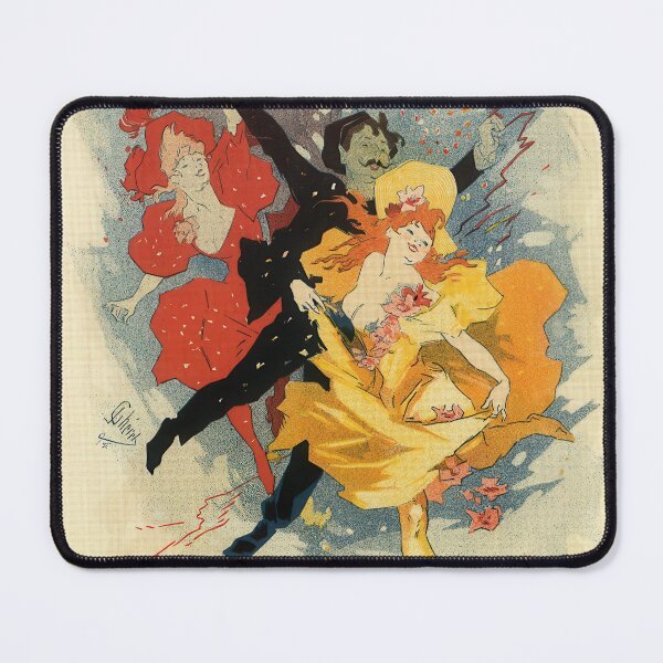 Item preview, Redoute des Étudiants - Students' Gala Ball Poster by Jules Chéret designed and sold by digitalvintage.
