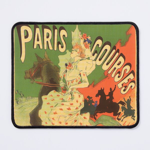 Item preview, Paris Courses - Horse Racing Poster for Hippodrome de la Porte Maillot by Jules Chéret designed and sold by digitalvintage.