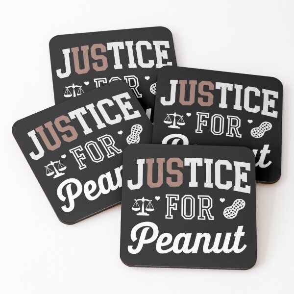Item preview, Justice for peanut Black fanny  designed and sold by SouadShopArt.
