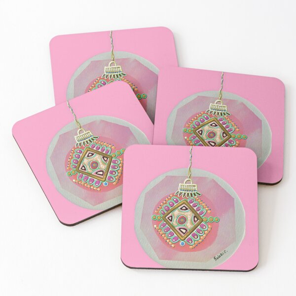 Item preview, Xmas bling BABY PINK glitter designed and sold by bekki smith.