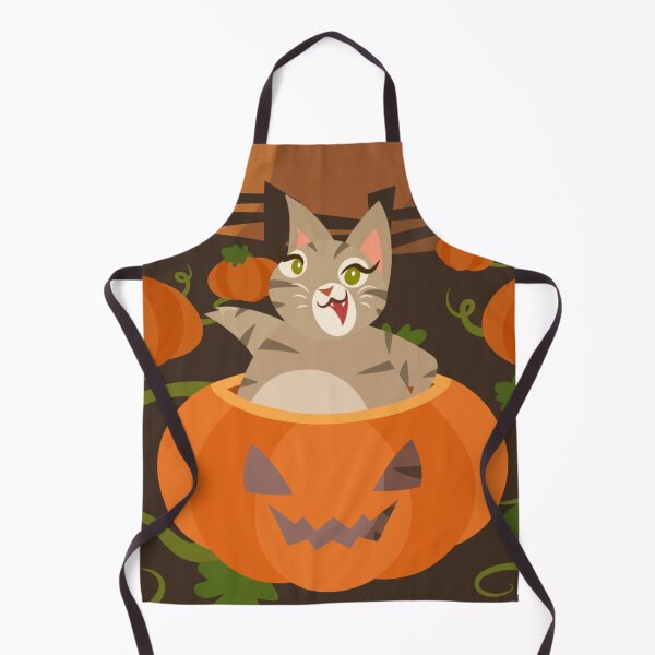 Item preview, Olive the Cat: Pumpkin Paws designed and sold by Kyna Arts.