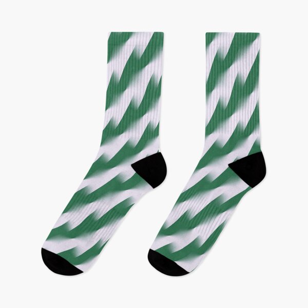 Item preview, Diagonal Stripe Stepped Zig Zag Pattern Gradient Gray Green designed and sold by taiche.