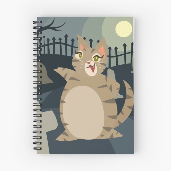 Item preview, Olive the Cat: Graveyard Whiskers  designed and sold by Kyna Arts.