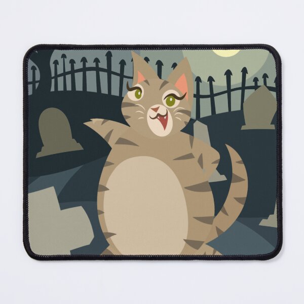 Item preview, Olive the Cat: Graveyard Whiskers  designed and sold by Kyna Arts.