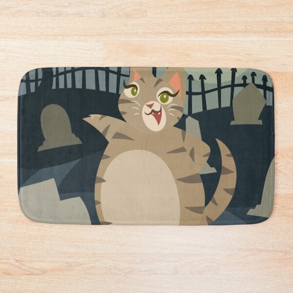 Item preview, Olive the Cat: Graveyard Whiskers  designed and sold by Kyna Arts.
