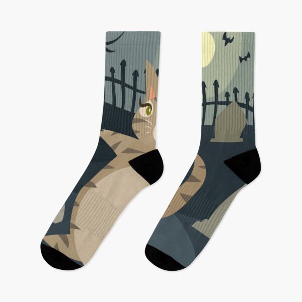 Item preview, Olive the Cat: Graveyard Whiskers  designed and sold by Kyna Arts.