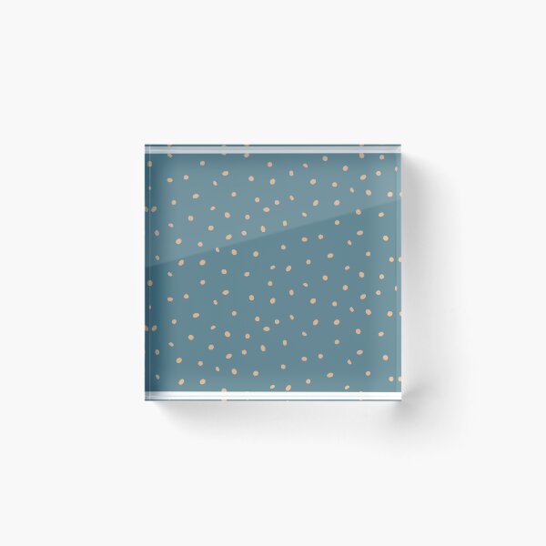 Item preview, Whimsy Dots Polka Dot Pattern - Peacock + Melon designed and sold by Irene Estelle.
