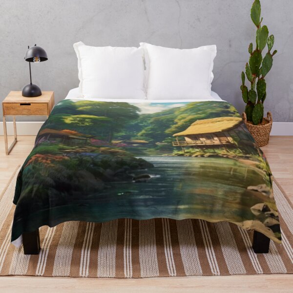 Item preview, Hidden Village in the Forest’s Heart designed and sold by BlareBlare.