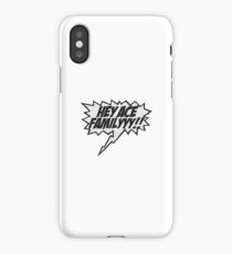 Family Hey Ace iPhone Case