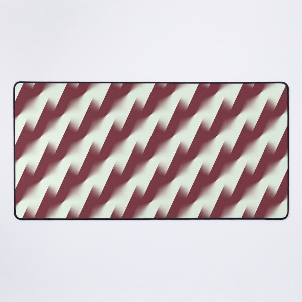Item preview, Diagonal Stripe Stepped Zig Zag Pattern Gradient Maroon designed and sold by taiche.