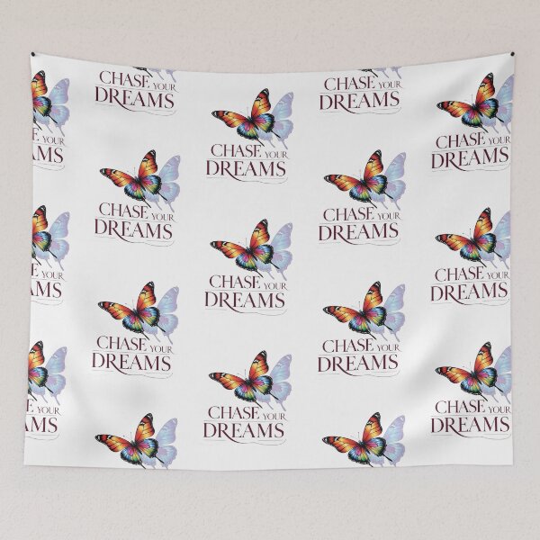 Item preview, Chase Your Dreams, ButterflyInspiration t-shirt, designed and sold by NinaCreator.