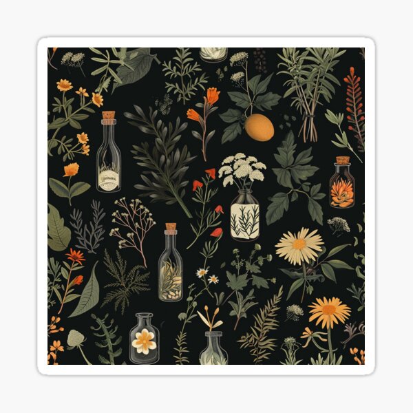 Item preview, Goblincore Botanical Collection designed and sold by digitalvintage.