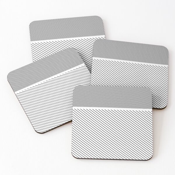 Item preview, Diagonal Rhythm in Black and White designed and sold by Cato99.