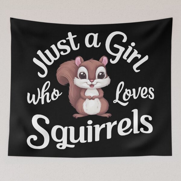 Item preview, Just A Girl That Loves Squirrels designed and sold by PlanetMarker.