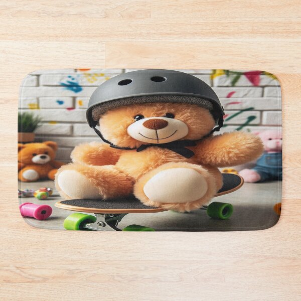 Item preview, Skater teddy bear designed and sold by Venta Mix  JellycientArt.