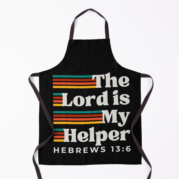 Item preview, The Lord is My Helper, Christian quotes designed and sold by MoriaStore.