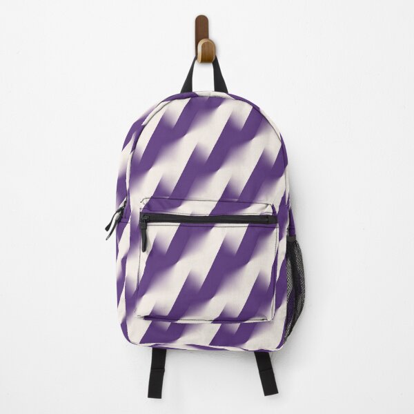 Item preview, Diagonal Stripe Stepped Zig Zag Pattern Gradient Purple designed and sold by taiche.