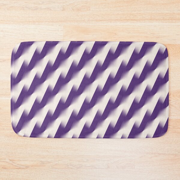 Item preview, Diagonal Stripe Stepped Zig Zag Pattern Gradient Purple designed and sold by taiche.