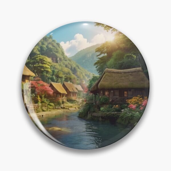 Item preview, Forest Serenity in the Magical Village designed and sold by BlareBlare.